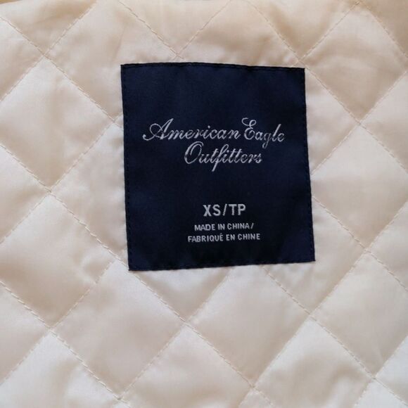 American Eagle Outfitters faux leather‎ and wool jacket size xs - Picture 5 of 9